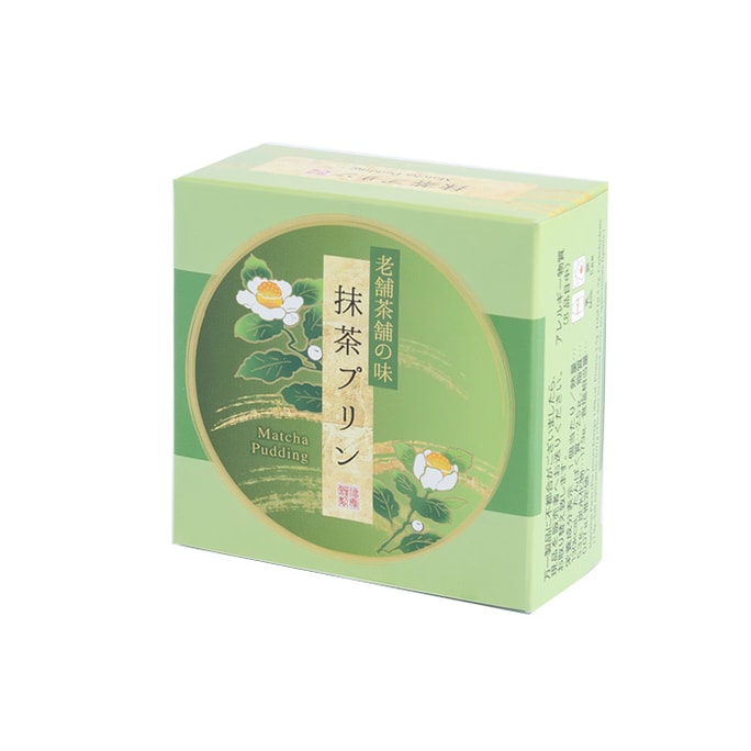 【日本直邮】日本 fukujuen福寿园 宇治抹茶布丁1个