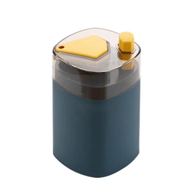 [중국 직송] 주방용품 이쑤시개통 가정용 크리에이티브 노르딕 푸시형 이쑤시개통 자동 팝업 블루 9.3*5.5cm