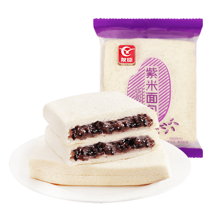 Purple Rice Bread Original Flavor 50g*10