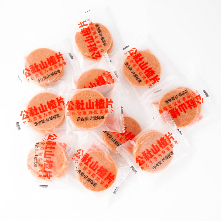 沂蒙公社 山楂片 休閒零食蜜餞果乾山楂製品 280g 5