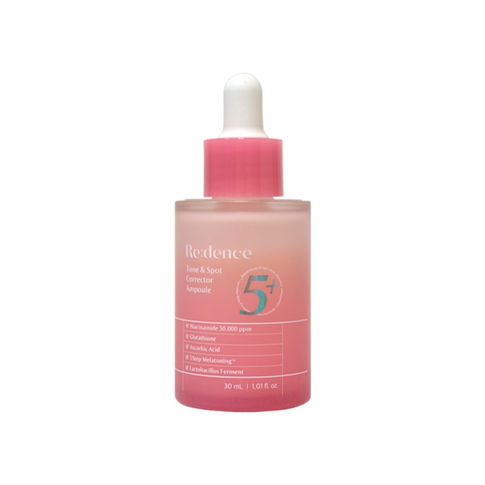 톤 & 스팟 코렉터 앰플, 5% 나이아신아마이드 브라이트닝 세럼 (다크 스팟용), 30mL