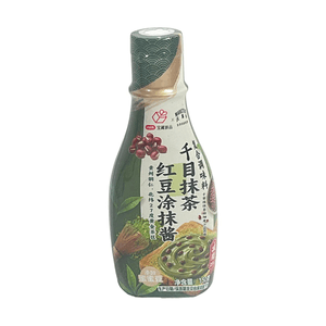 Matcha Red Bean Spread 5.29oz Creamy Matcha with Sweet Red Beans