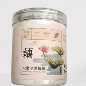 Xiang Chou Shen Dan 계화 과일 견과류 연근 가루 300g/병 영양 포만감 대체식