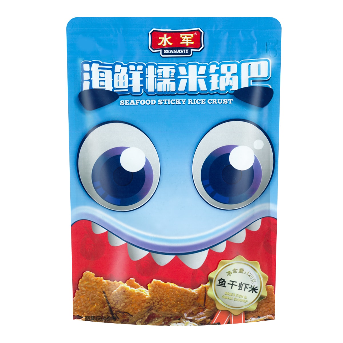 水军海鲜糯米锅巴120g怎么样