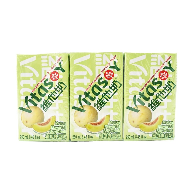 【실용적인 팩】멜론맛 두유, 6개입* 250ml 9