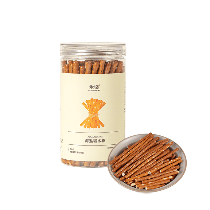 Sea Salt Alkaline Stick Biscuits 75g*2 Cans