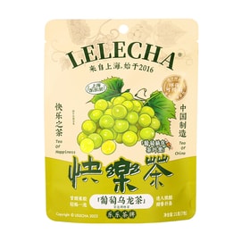 Grape Oolong Tea, Fruit Tea Bags, 7 bags, 21g