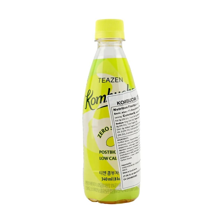 Teazen コンブチャレモンスパークリングティー 340ml - Yami