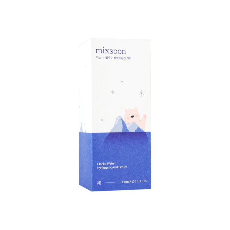 Glacier Water Hyaluronic Acid Serum Soothing Hydrating Clean Beauty Sensitive Skin, 10.15 fl oz [ENHYPEN's Pick] 10