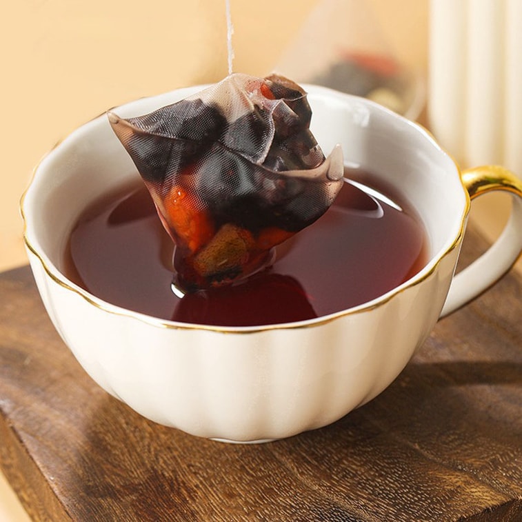 【Livraison directe du Canada】 Thé de fruits au sève de framboise, mûre et goji 100g (5g × 20 sachets) Thé de fruits pur et naturel sans additifs, boisson saine pour le bien-être quotidien, thé de l'après-midi réconfortant 8