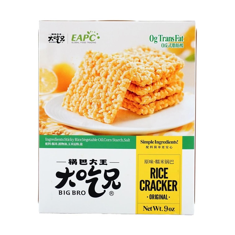 糧悅 大吃兄 小糯鍋巴 原味 260g【爆炸好吃】 6