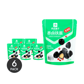良品铺子 香卤铁蛋 卤鹌鹑蛋 香辣味 128g *6【6份超值装】