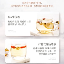 北京同仁堂 胎菊养生茶 菊花茶 60g【去痘 祛痘 内调】平肝明目清热解毒降血压 搭配枸杞金银花决明子养生茶 花草茶 60克【绿盒桶装与黄色新老包装交替发货中】