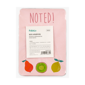 Magnetic Refrigerator Sticky Notes 3-piece set