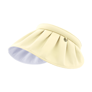 BENEUNDER蕉下 紜際系列 貝殼帽空頂防曬帽髮箍 防紫外線 遮陽帽 大帽簷遮臉太陽帽 淺麥米【常規款【防曬季】