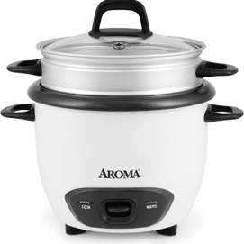 [중국 직송] Bailingke 1.5쿼트 전기밥솥, 찜기능, 저당 냄비 스타일 밥솥, 2~6컵의 밥을 짓기에 적합, 위에서 야채를 찌고 아래에서 밥을 짓는 기능, 2가지 용도의 냄비, 원터치 작동, 자동 보온, 밥숟가락과 계량컵 포함, 1개