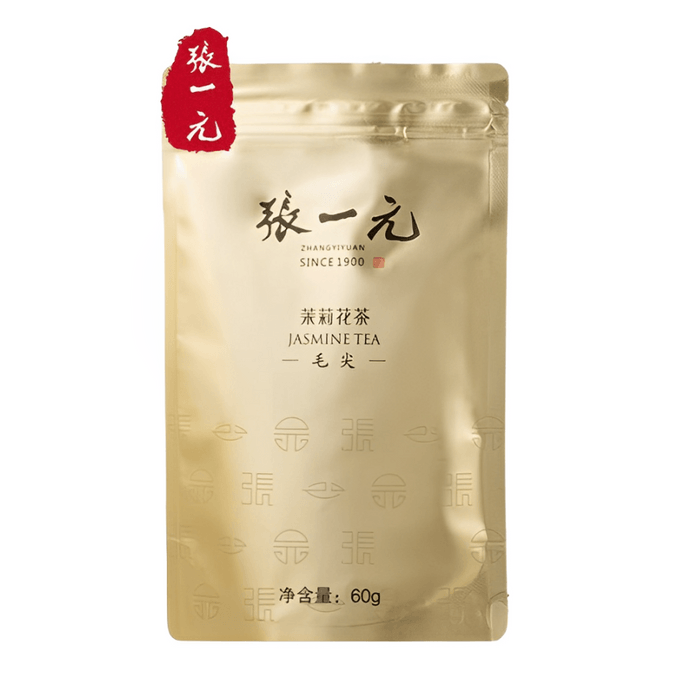Zhang Yi Yuan Jasmine Green Tea (Premium Mao Jian) Simple Packaging 60g