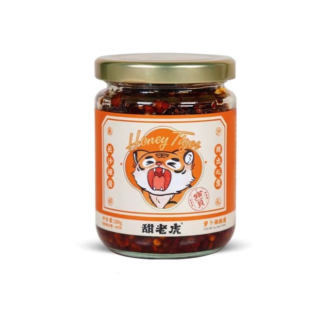  甜老虎 蘿蔔辣椒醬 湖南長沙特產 拌飯拌麵調味辣醬 爆下飯 200g