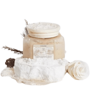 【中國直郵】 潤培 果酸身體磨砂膏沐浴露二合一手部清潔去角質 融雪之時150ml/罐