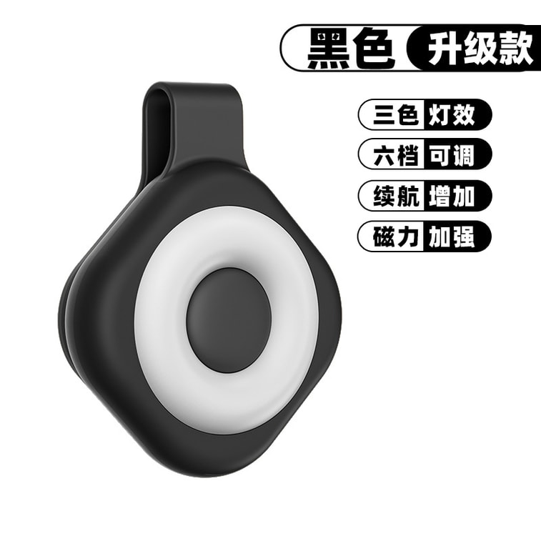 【中国直送】Jingyajia X字型マグネット式補助ライト、屋外用高輝度ポータブルミニ懐中電灯、写真撮影およびライブストリーミング用LED補助ライト、オレンジ、1個 8