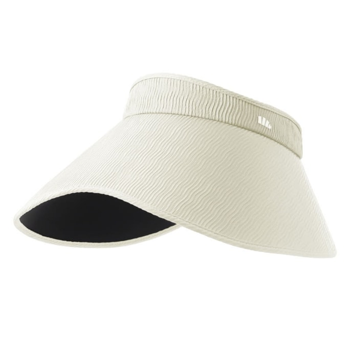 Wide Brim Sunscreen Hat Cream White UPF50+ 1Piece