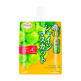 日本TARAMI 蒟蒻果冻 青葡萄味 180g【0脂0卡】