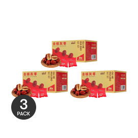 西域美农 去核灰枣 新疆特级红枣 7包入 210g  *3【3份超值装】【一天一袋刚刚好】