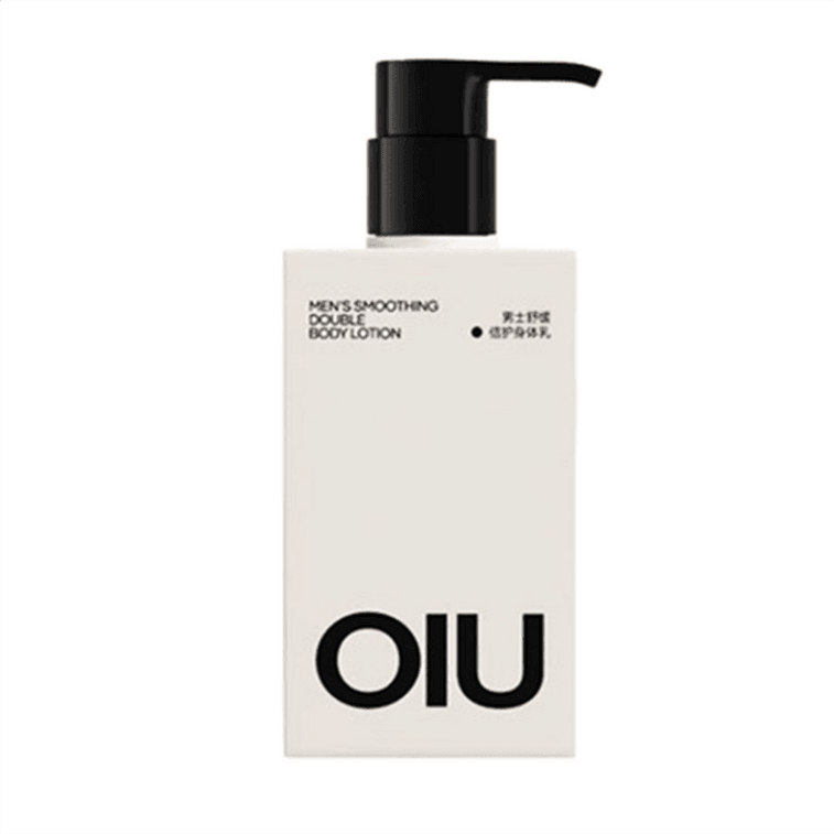【中国直邮】 oiu 男士身体乳 清爽补水润肤乳 保湿淡香全身润护干燥起皮滋润 300g/瓶 5
