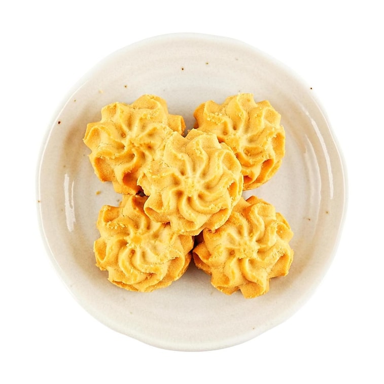 丹香 海盐不甜曲奇饼干 100g【纯动物黄油制作 酥香醇厚】【配料干净0添加剂】【亚米独家】 9