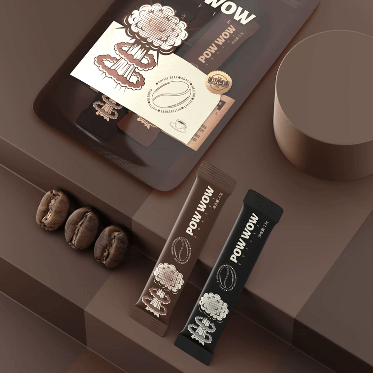 澳洲BIO-E POW WOW熔金暴走美式咖啡 7包14条入 26.6g 快速消水肿 提神醒脑【水肿星人福音】【古力娜扎同款】bioe咖啡 8