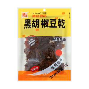 台灣德昌食品 黑胡椒豆乾 115g