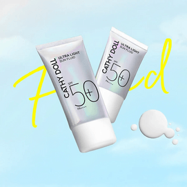 泰國CATHY DOLL 超輕薄水感精華防曬 SPF50+ / PA++++ 防曬黑曬傷 防水耐汗 不黏膩不泛白 保濕舒緩 40ml 敏感肌可用【BEST】