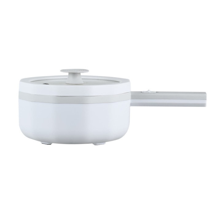 Household Multifunctional Electric Cooker White-Single Pot (110V North American Voltage Applicable)