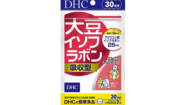 日本直邮】DHC大豆异黄酮吸收型调节女性内分泌改善皮肤延缓衰老60粒/30