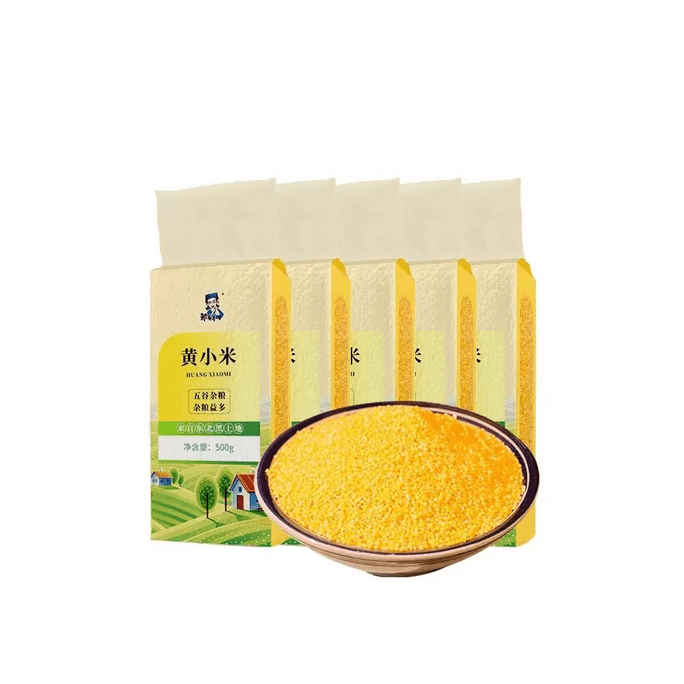 [중국 직송] 주우재이 신상품 동북 황기장 기장죽 500g*1봉지