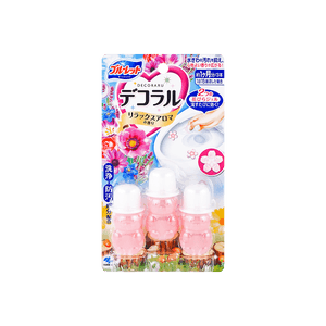 Bathroom Toilet Bowl Cleaner Deodorizer #Elegant Flower 3pc
