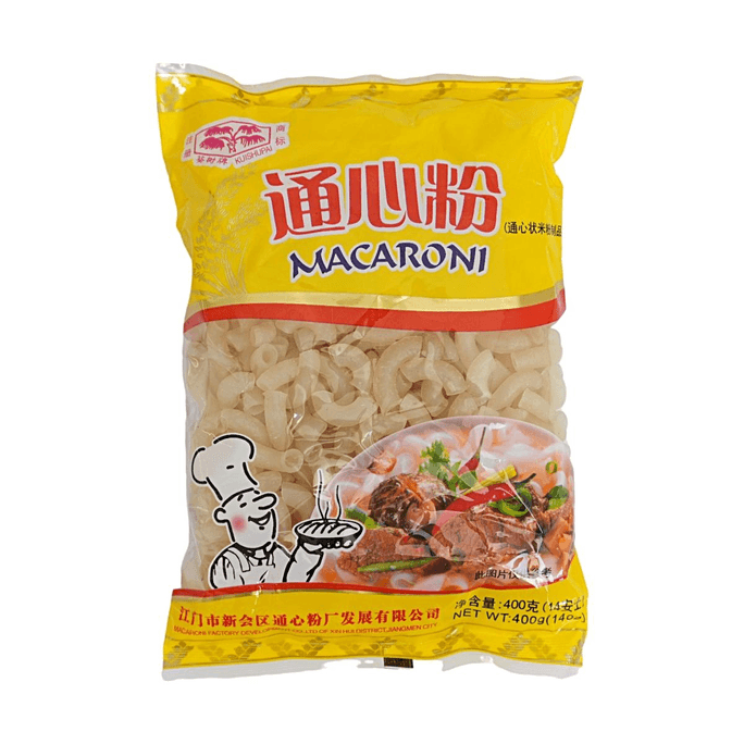 葵樹 米制通心粉 (白色) 400g 【米香浓郁】【Q弹爽滑】