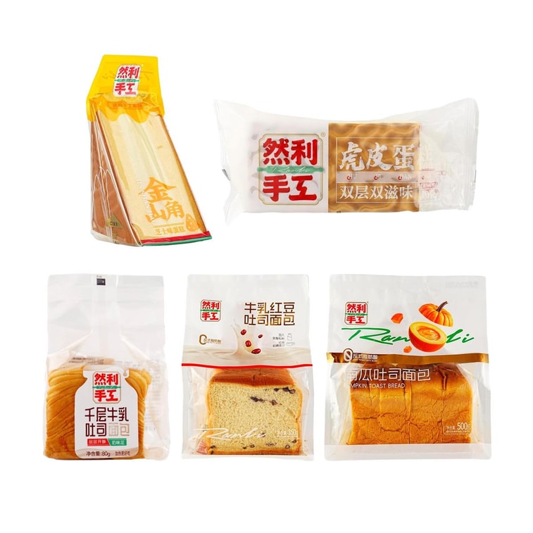 밀크 레드빈 토스트 빵, 12.35온스【트랜스지방 0】 8