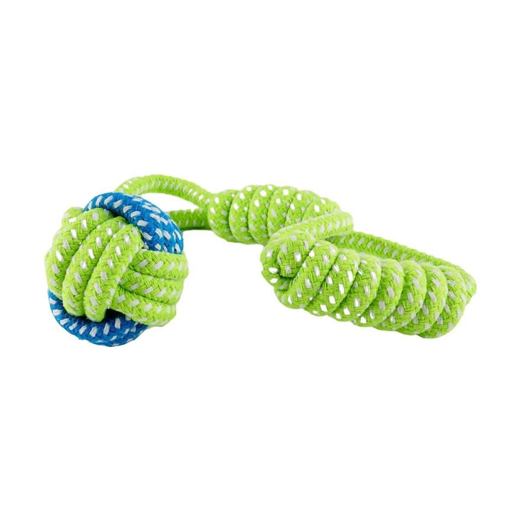 Bigte Rope Dog Rope Dog Toy Cotton Rope Bite Rope Relieve Stress,Packaging May Vary 9