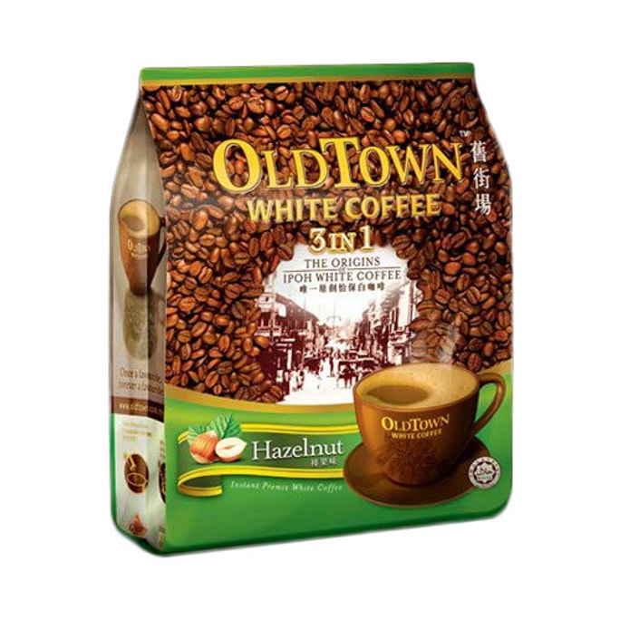 3in1 Hazelnut White Coffee 15 Stick 18.51 oz