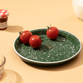 Around Plate Green 170x17mm 