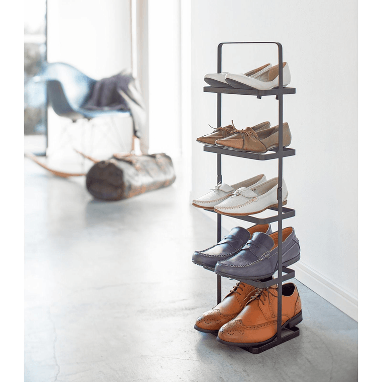 Shoe Rack (31 H) - Steel White 7
