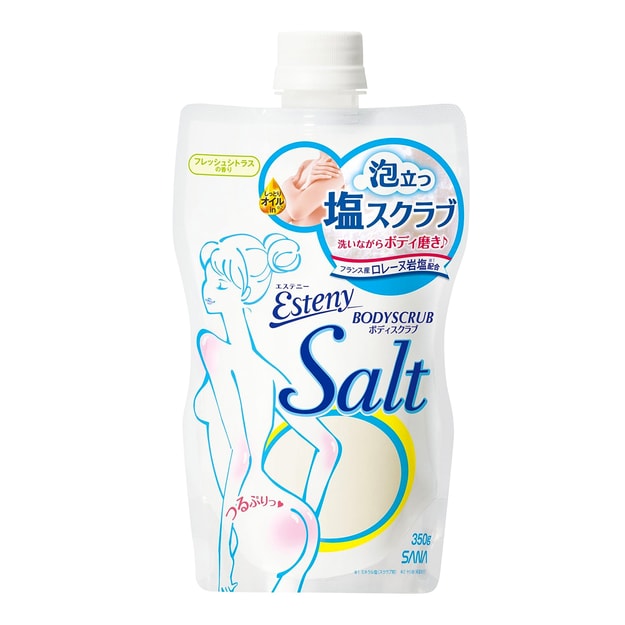 商品详情 - 日本SANA莎娜 ESTENY 身体去角质磨砂盐 350g - image  0