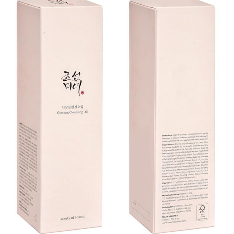 Beauty of Joseon Ginseng Cleansing Oil 210 ml 4