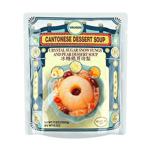 크리스탈 슈거 스노우 펑스 앤 배 디저트 수프, 17.63온스