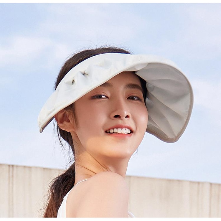Sun hat women UV protection sunshade sports empty top Jiyuebai 