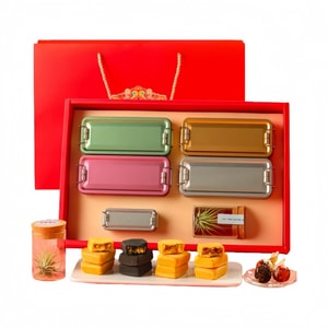 Pineapple cake Spring Festival New Year's gift box gifts for relatives gifts for elders Xiamen specialty cakes 740g