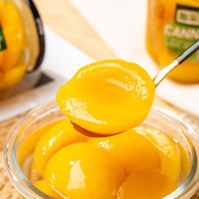 【中国直邮】  健康其他 新鲜黄桃罐头多口味组合510g*1瓶鲜甜水果罐头大瓶开盖即食 3