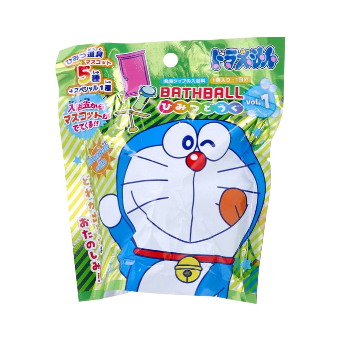 Bath Ball Bath Bomb Blind Bag Doraemon Secret Tool 1pc Random style