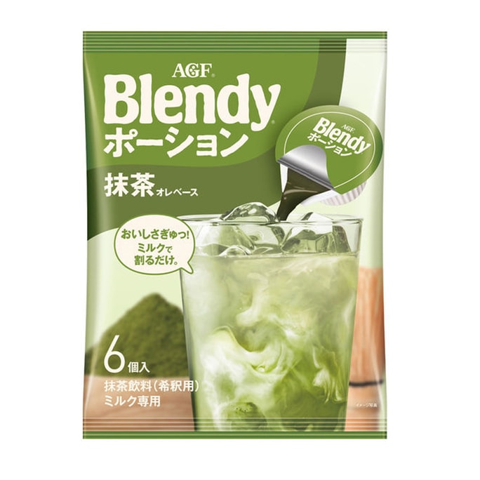 Blendy Matcha Concentrated Tea 6pcs